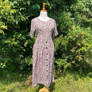 Vintage floral dress